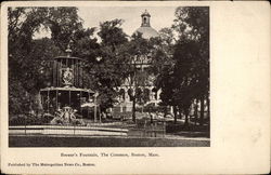 Brewer's Fountain, The Common Postcard
