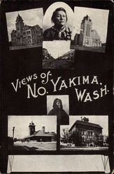Views of North Yakima Postcard