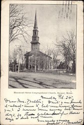 Hammond Street Congregational Church Postcard