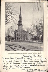 Hammond Street Congregational Church Bangor, ME Postcard Postcard