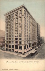 Merchant's Loan and Trust Building Chicago, IL Postcard Postcard