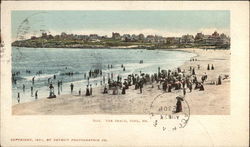 The Beach York, ME Postcard Postcard