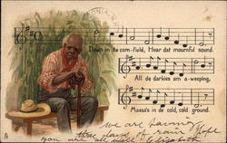 Down in De Corn Field Postcard