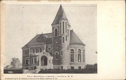 Gale Memorial Library Postcard