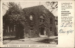 J.M. Hanson's Magazine Agency J.M. Hanson's Magazine Agency