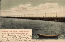 Hampton River Bridge Postcard