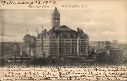 City Post Office Washington, DC Washington DC Postcard Postcard