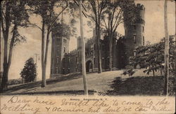 View of Armory Amsterdam, NY Postcard Postcard