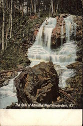 The Falls of Adrintha Amsterdam, NY Postcard Postcard