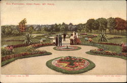 The Parterre, Como Park St. Paul, MN Postcard Postcard