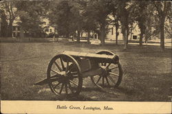 Battle Green Lexington, MA Postcard Postcard