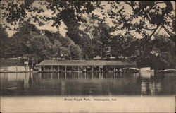 Broad Ripple Park Indianapolis, IN Postcard Postcard