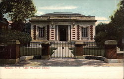Case Memorial Library Auburn, NY Postcard Postcard