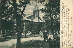 Auditorium, Exterior Ocean Grove, NJ Postcard Postcard