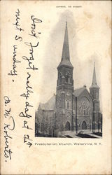 Presbyterian Church Waterville, NY Postcard Postcard