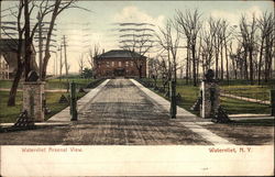 Watervliet Arsenal View New York Postcard Postcard