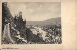 View South from Hawks Nest Road Postcard