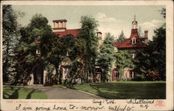 Sunnyside, Home of Washington Irving Postcard