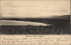 Birds-Eye View of Westport New York Postcard Postcard