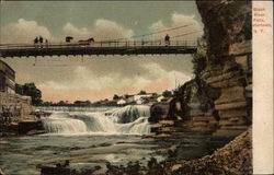Black River Falls Watertown, NY Postcard Postcard