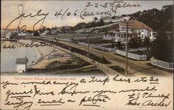 The Crescent Beach Mackinac Island, MI Postcard Postcard