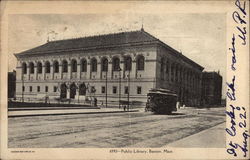 Public Library Postcard
