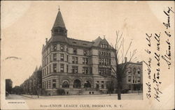 Union League Club Brooklyn, NY Postcard Postcard