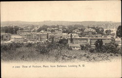 View of Hudson, Mass. from Bellevue, Looking NW View of Hudson, Mass. from Bellevue, Looking NW