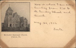 Methodist Episcopal Church Postcard