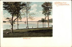 Saratoga Lake New York Postcard Postcard
