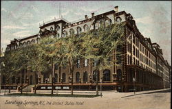 The United States Hotel Saratoga Springs, NY Postcard Postcard