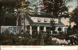 Inniscarra. Residence of Mr. Chauncey Olcott Saratoga, NY Postcard Postcard