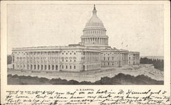 U.S. Capitol Postcard