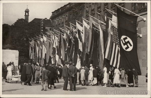 Nazi Flag & Other National Flags