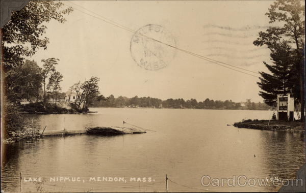 View of Lake Nipmuc Mendon Massachusetts