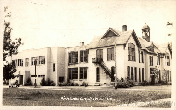 High School White Cloud Michigan