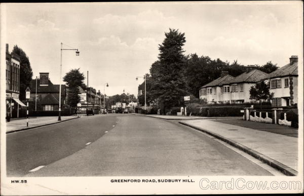 Greenford Road View Sudbury Hill UK
