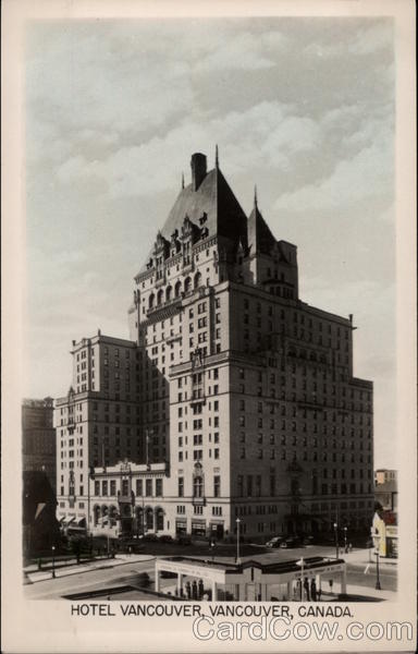 Hotel Vancouver BC Canada British Columbia