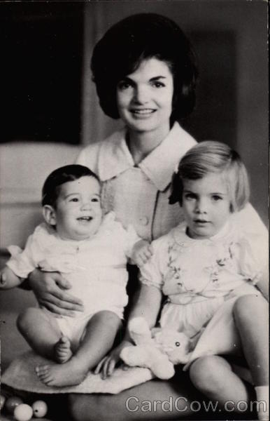 Jackie Kennedy with Children Political
