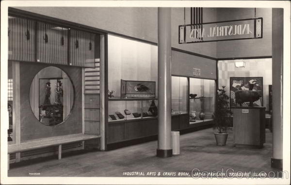 Industrial Arts & Crafts Room, Japan Pavilion, Treasure Island San Francisco California