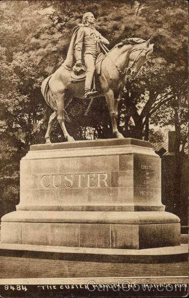 The Custer Monument Monroe Michigan