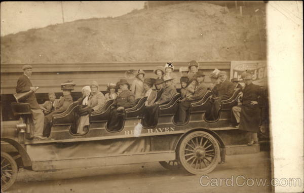 People Aboard a Viewing Car Mexico