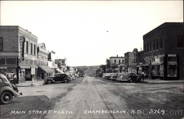 Main Street North Chamberlain South Dakota