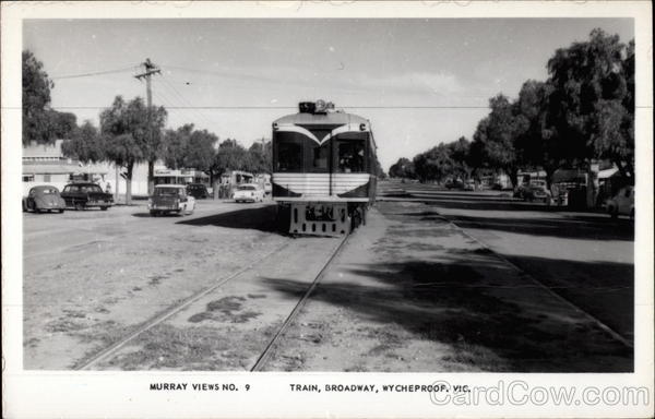 Train, Broadway Wycheproof Australia