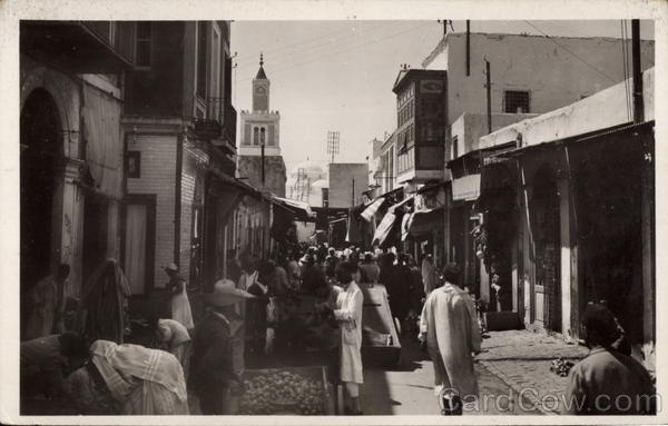 Rue el Halfaouino Tunisia Africa