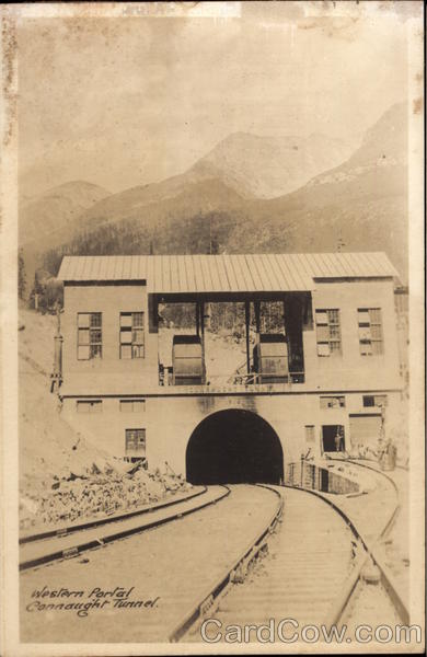 Western Portal Connaught Tunnel Canada Misc. Canada