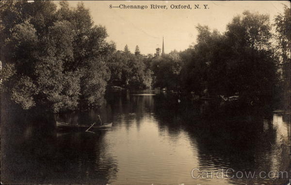Chenango River Oxford New York