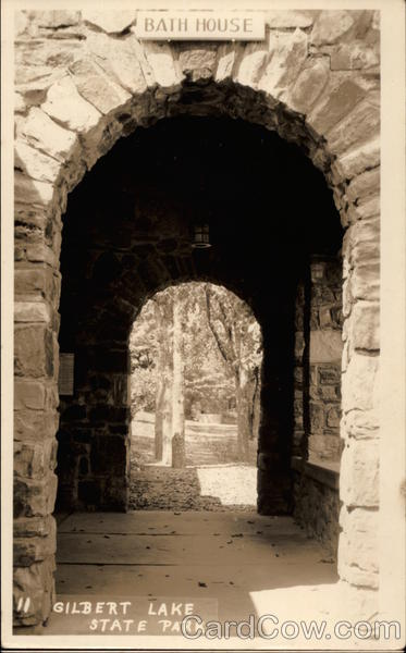 Bath House, Gilbert Lake State Park Laurens New York