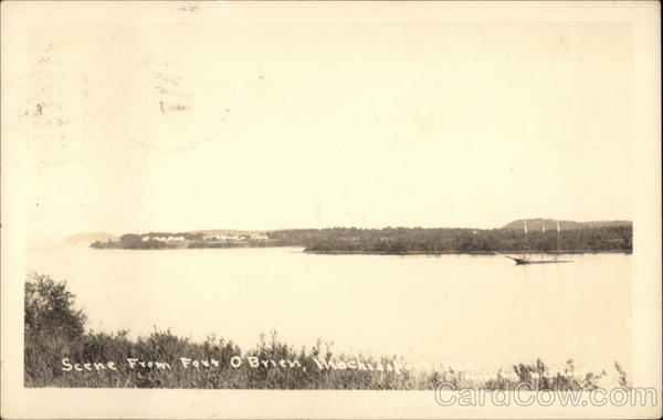 Scene from Fort O'Brien Machiasport Maine