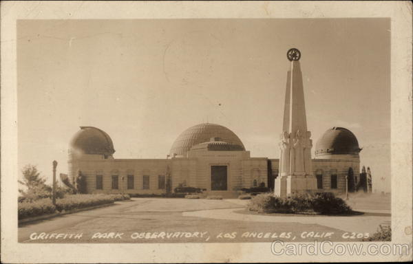 Griffith Park Observatory Los Angeles California